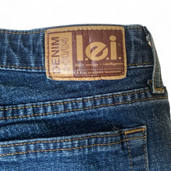 Vintage Y2K L.e.i Women’s Bootcut Jeans-Size 9-Medium Wash - Picture 8 of 14
